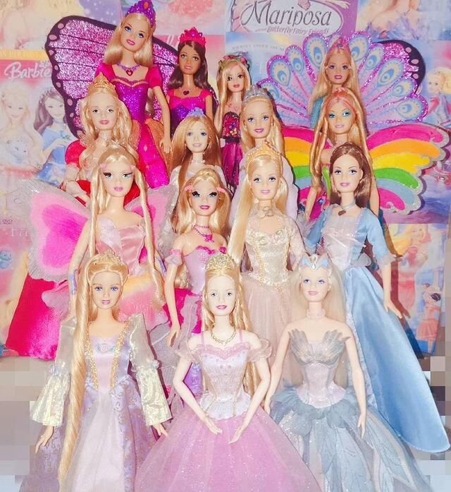 Фея, русалка, принцесса в одном лице - куклы Барби на экране ...