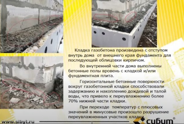 Сделал газобетон непромокаемым. Как предотвратить разрушение блоков от переувлажнения0