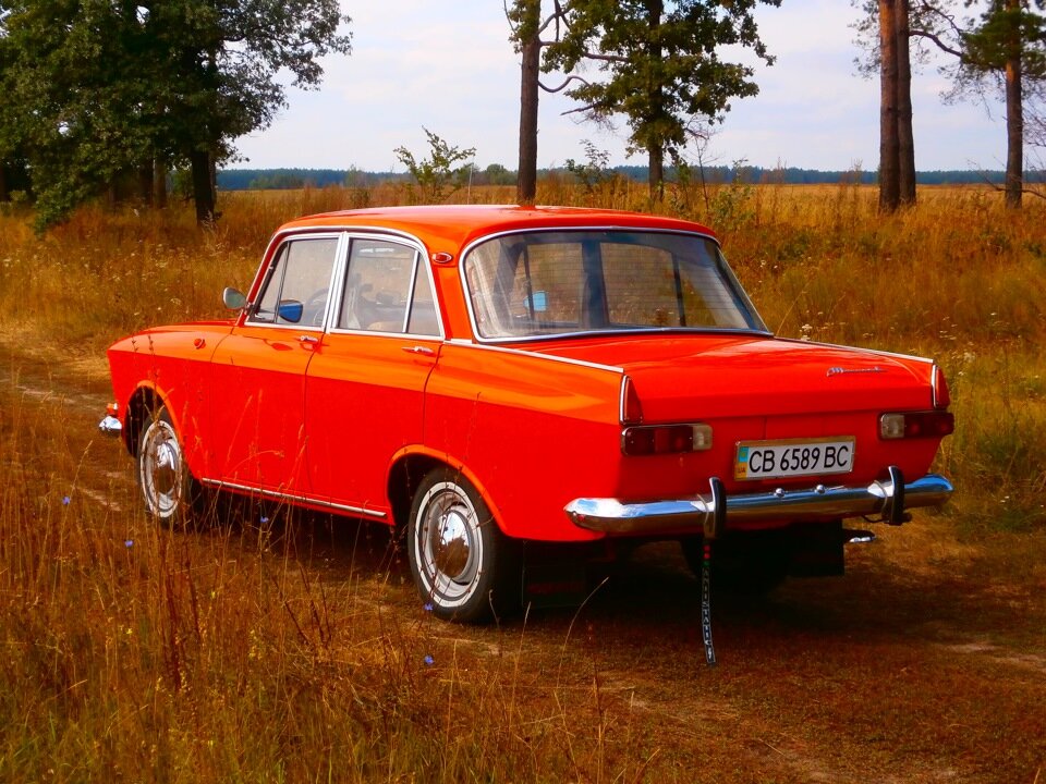 Москвич-412 сзади. Источник фото: drive2.ru