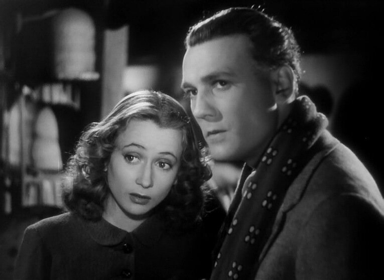 Кадр из фильма "Убийство Деда Мороза" (1941)