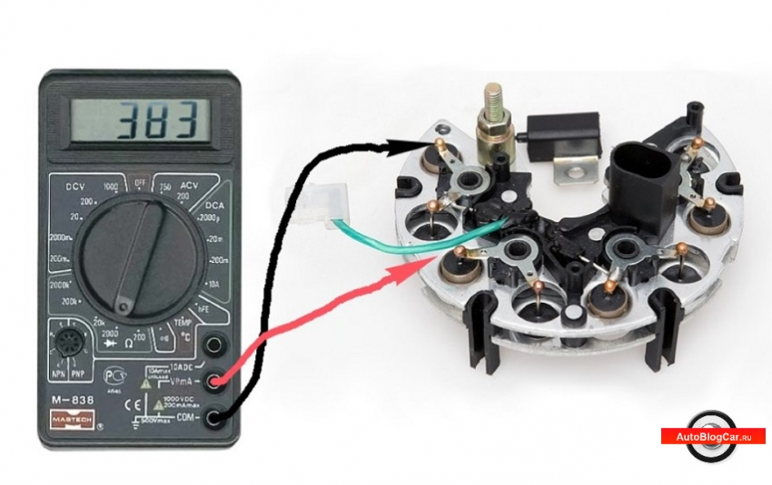 Как правильно проверить диодный мост и реле регулятор напряжения генератора.
