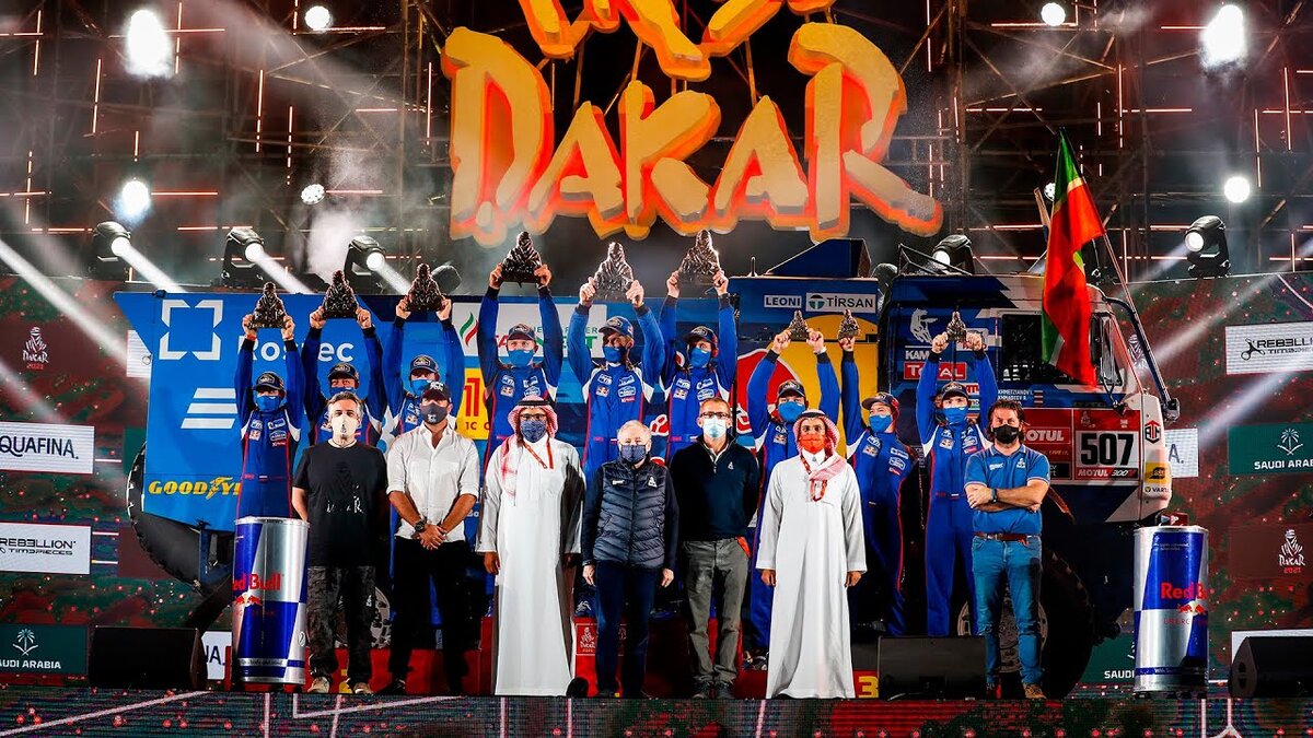 смотреть онлайн ралли дакар 2021 12 этап грузовики