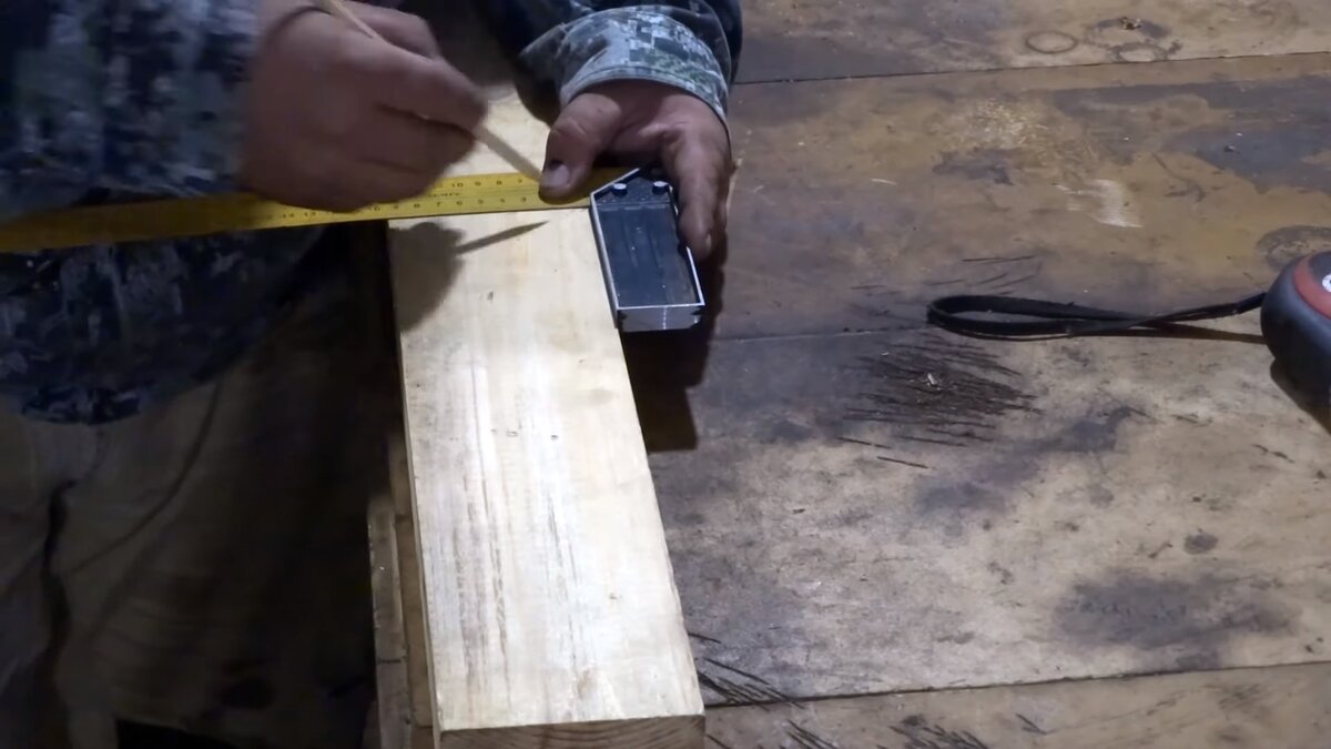 Заготовка из бруса 50\100 длинна 400мм