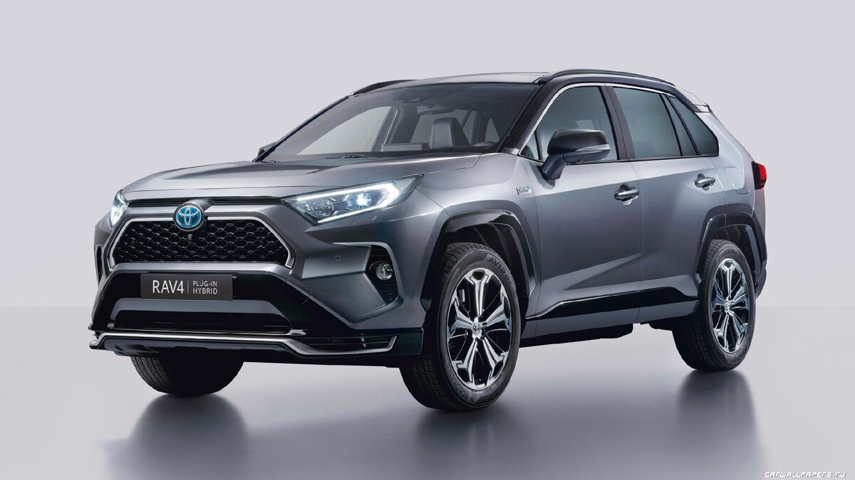 Новый Toyota RAV4 plug-in hybrid 2021.