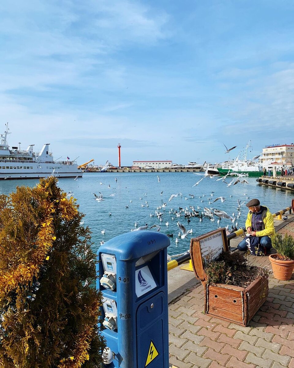 Морской Порт в Сочи (фото из инстаграм @malysh_kina)