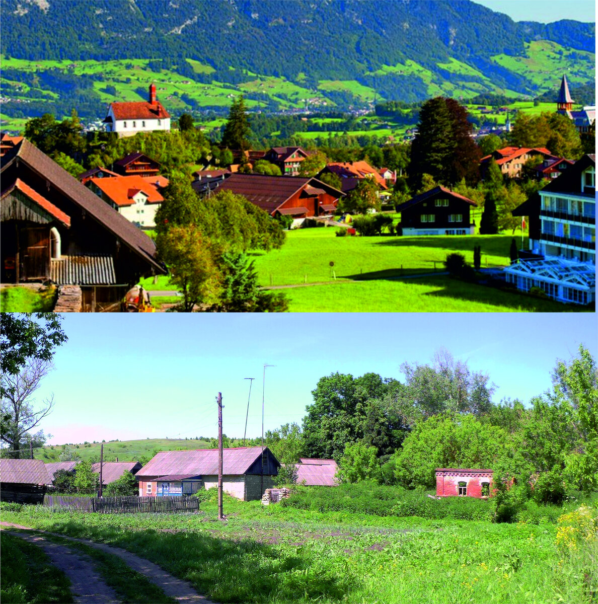 ухоженные деревни. ухоженные деревни. ухоженные деревни. дачный участок. экимань деревня.