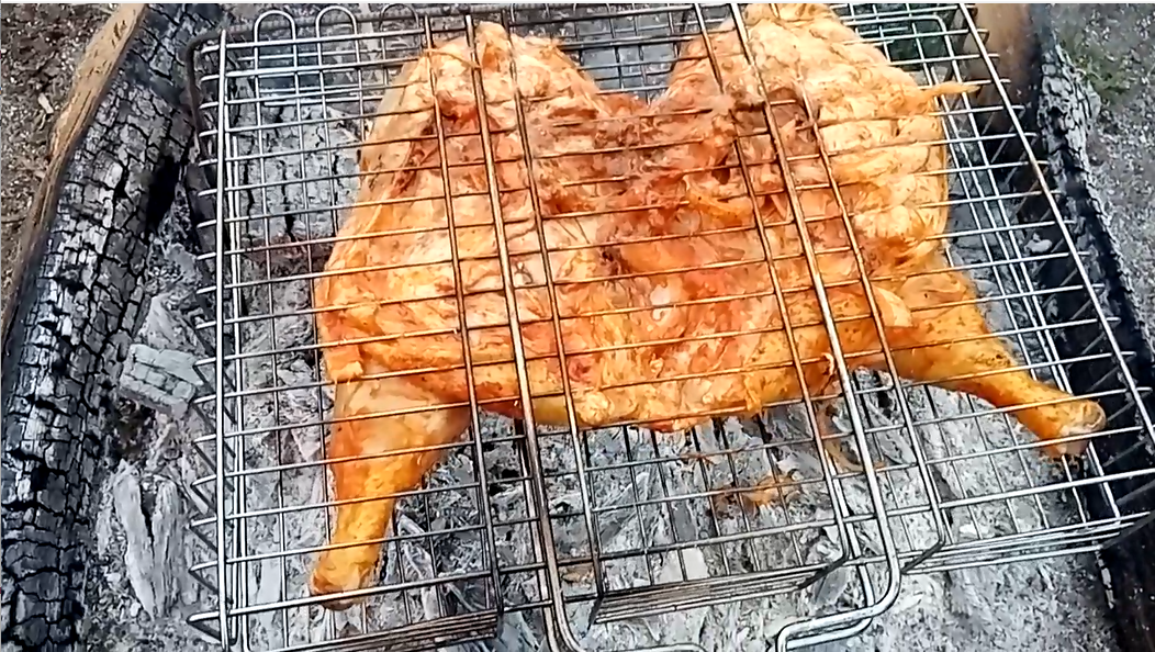 курочка на решетке