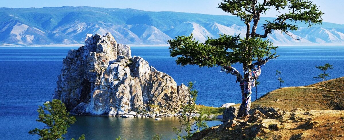 Lake Baikal in Asia