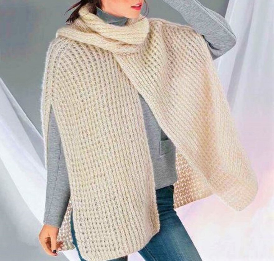 Из журнала по вязанию.