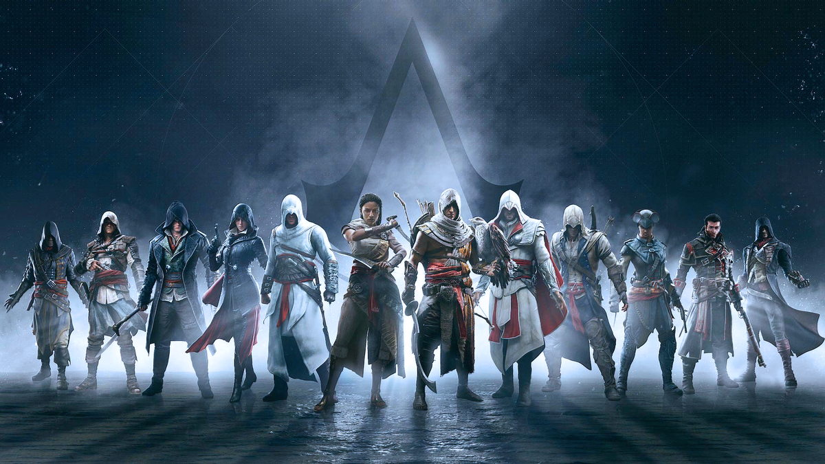 Многие главные персонажи Assasin's creed