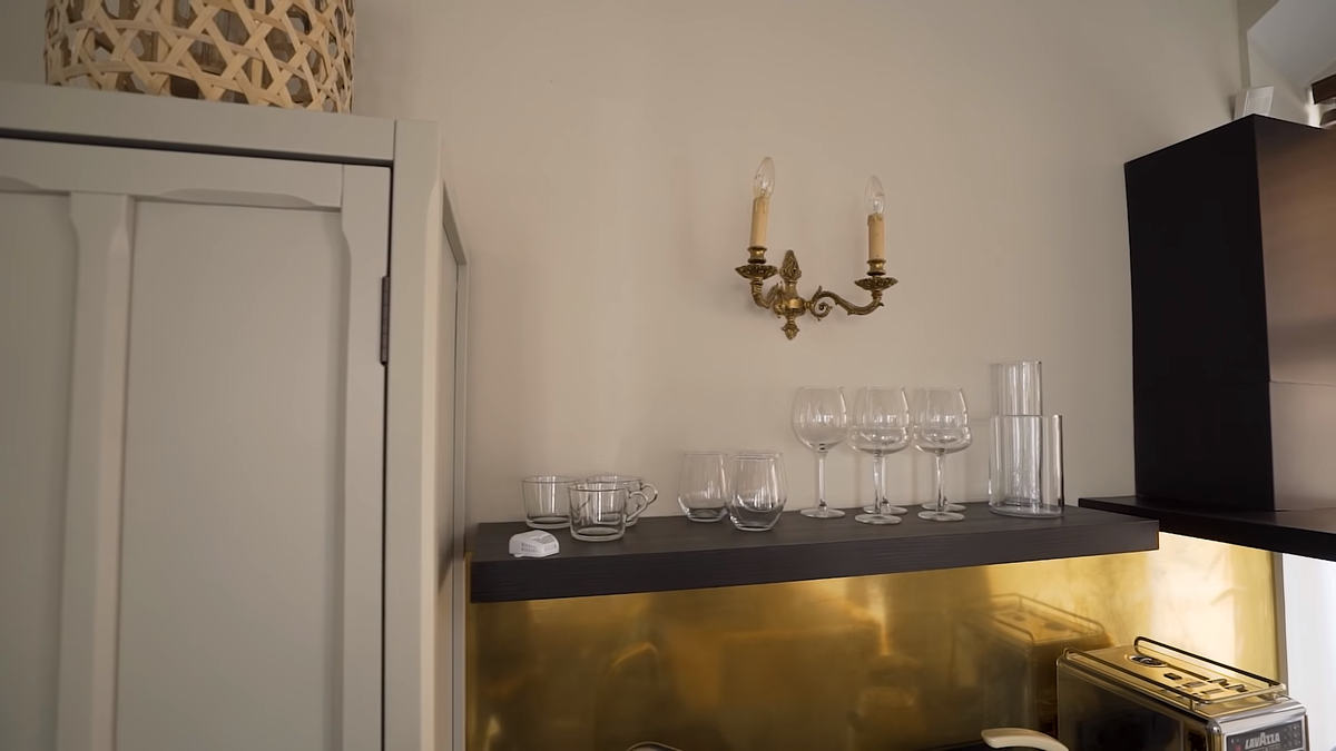 Кухня - Студия 35м² в марокканском стиле