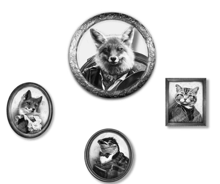 4 главных героя, они же "Несчастные"