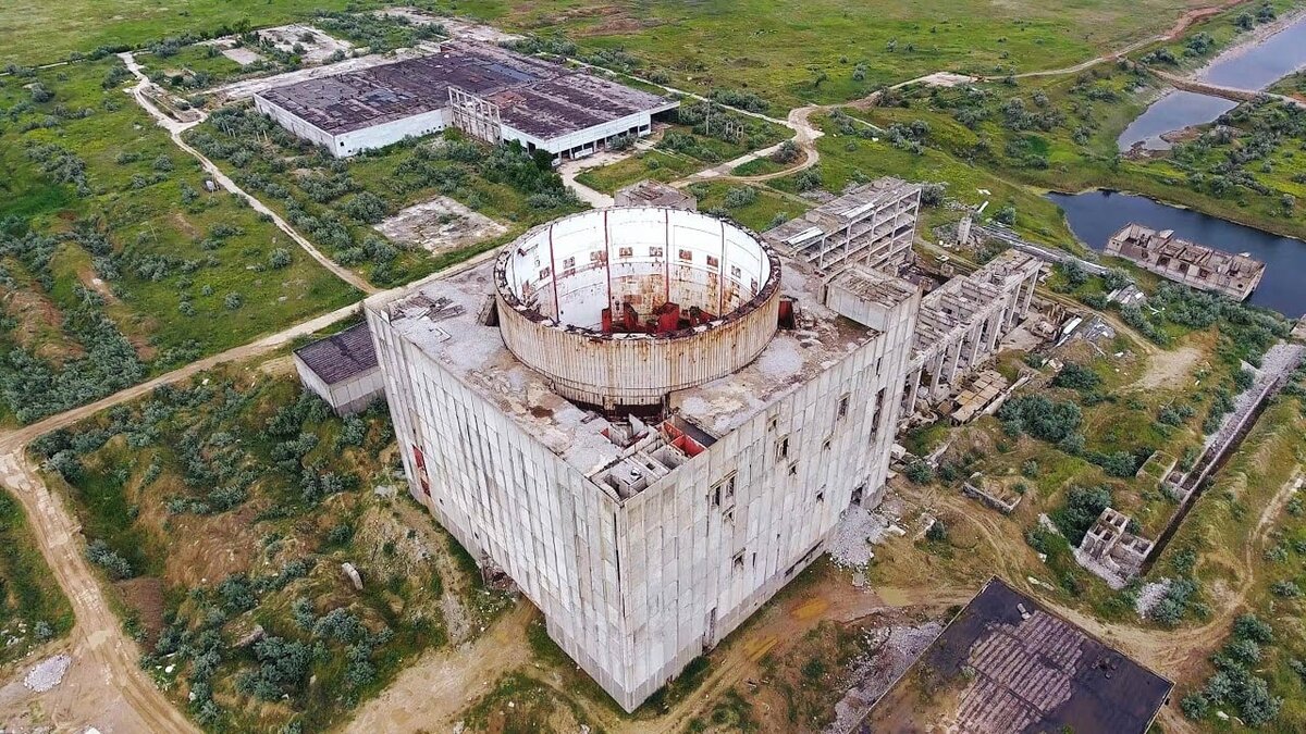 Крымская АЭС в стадии замороженного строительства
