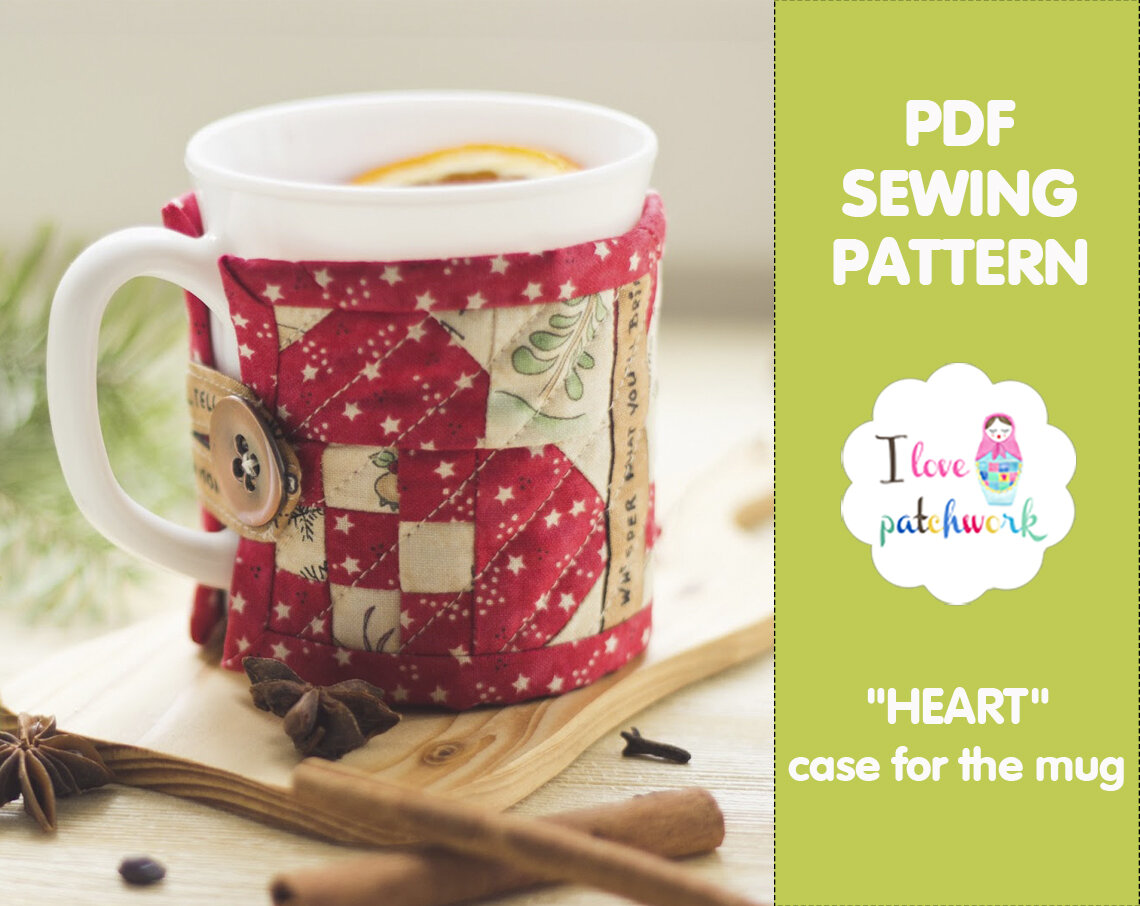 Обложка самого популярного МК по шитью грелки на кружку. 