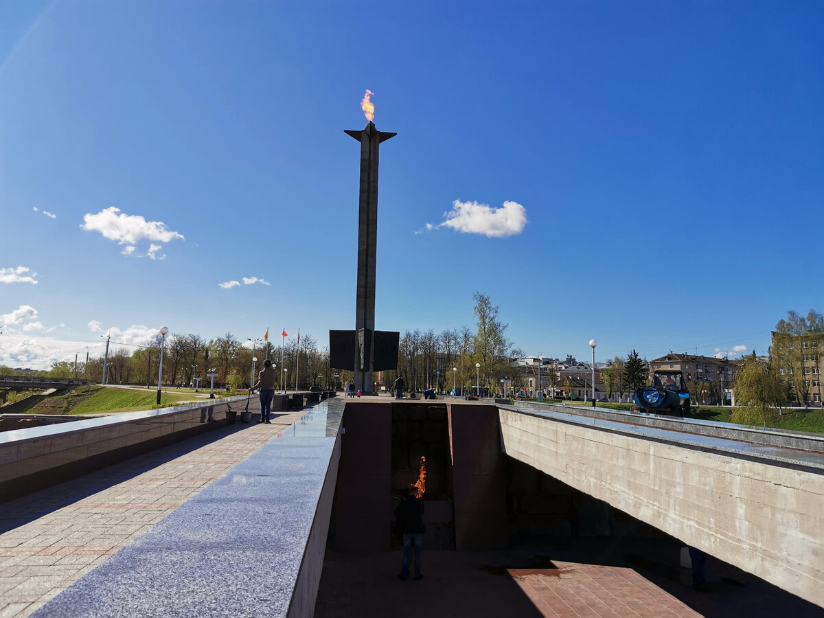 Обелиск Победы начали строить в 1966 году