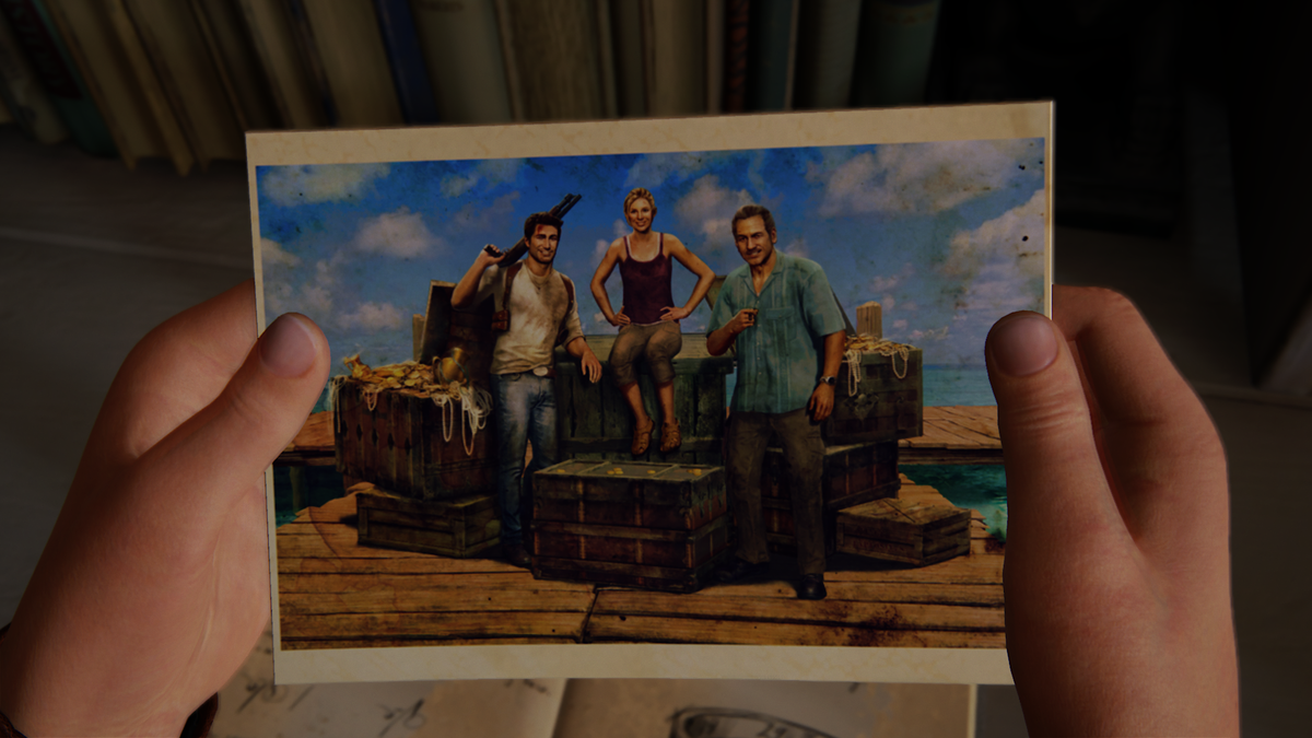 Скриншот из игры "Uncharted 4: Путь Вора".