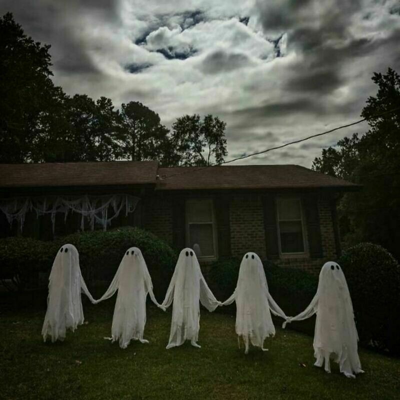    14 фото домов, хозяева которых на славу постарались с украшением к Хэллоуину