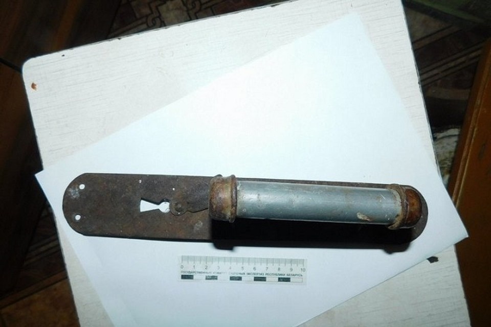     Мужчина ударил пенсионерку железной дверной ручкой по голове. Фото: телеграм-канал «Сожский форпост»