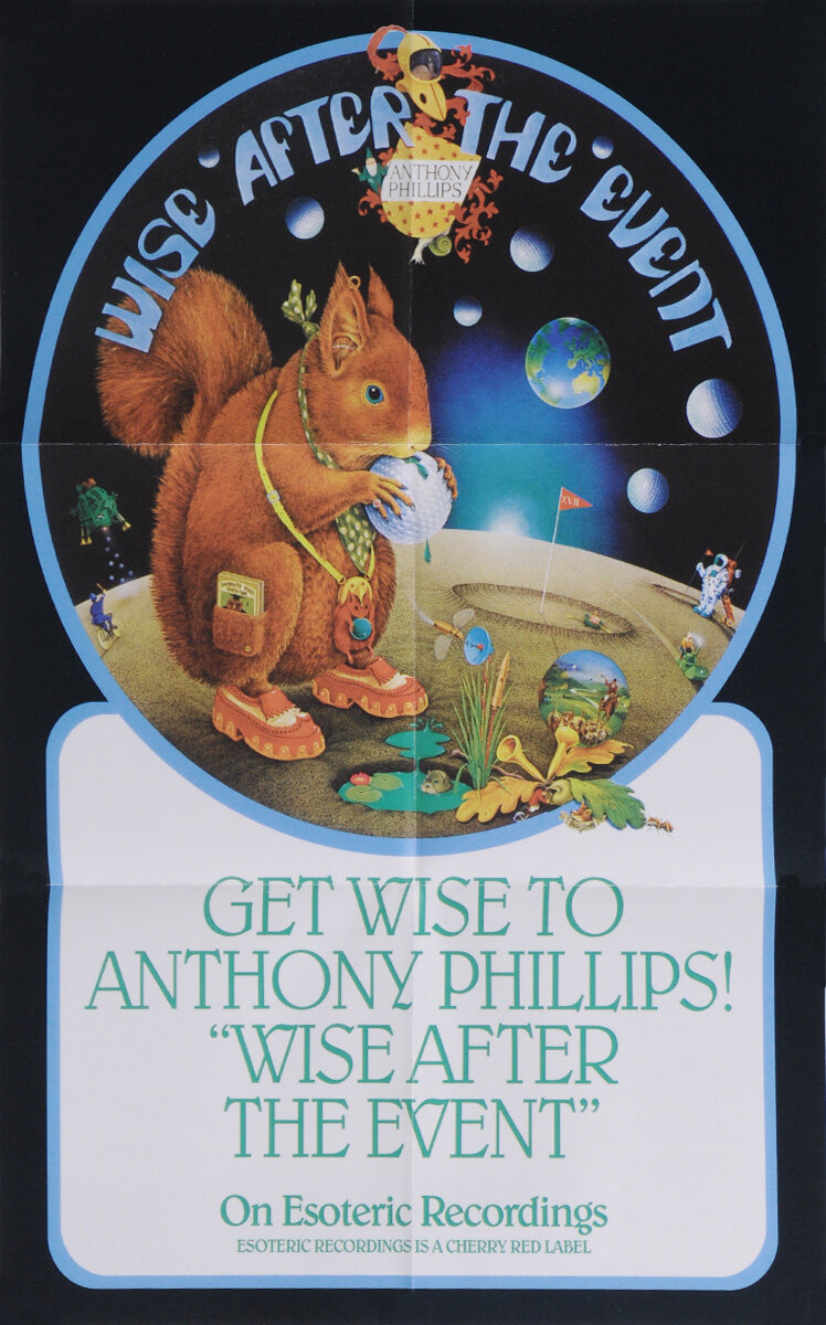 Anthony Phillips "Wise After The Event" 3CD + DVD - release poster