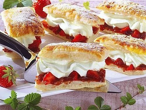 Французский десерт Мильфей