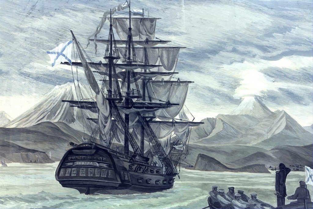 Фрегат "Аврора". Фото из интернета.