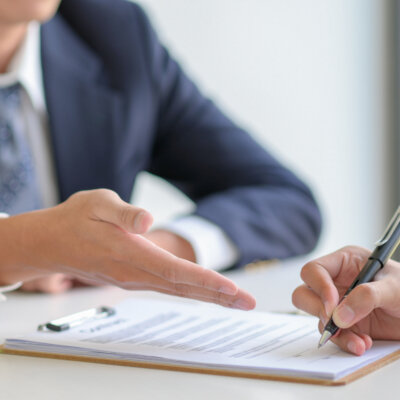    Concept of signing to sign a contract. Валерий