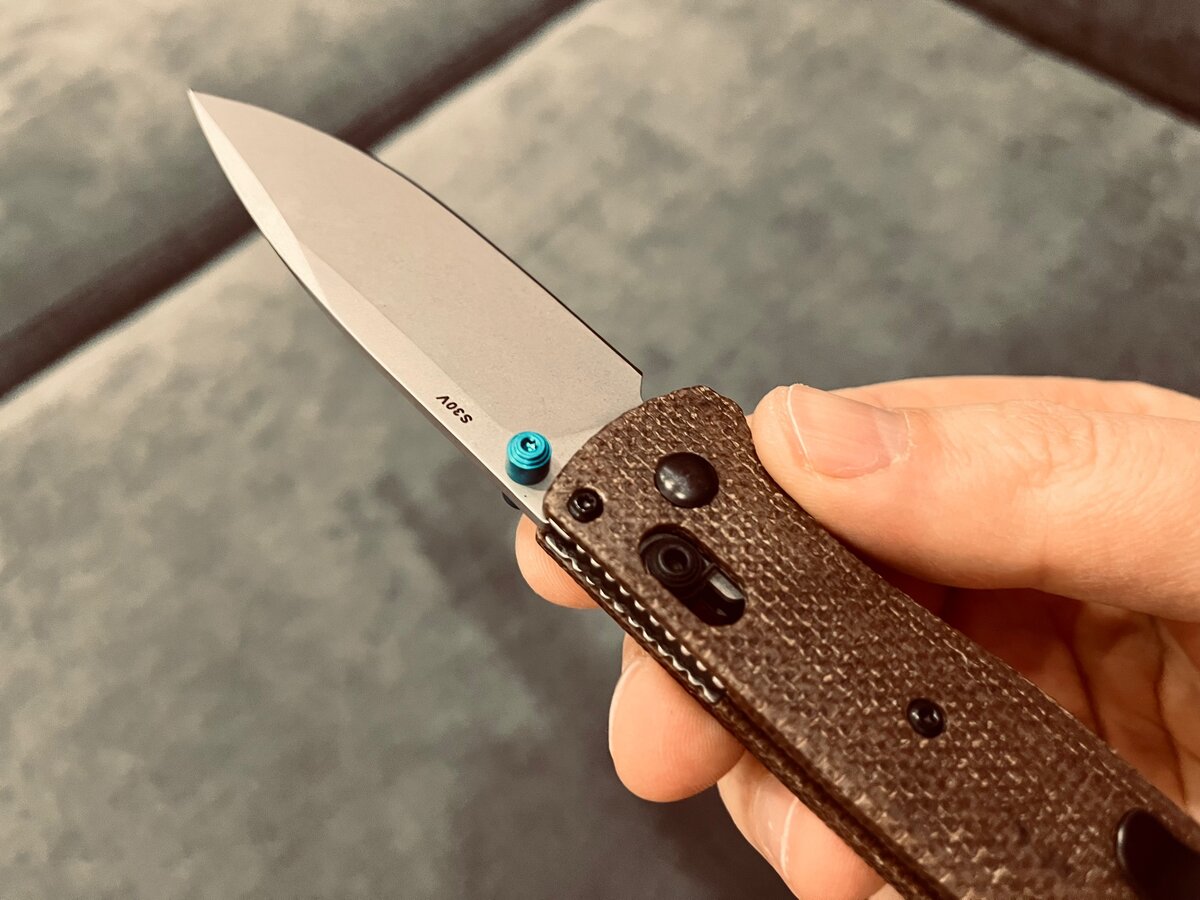 Benchmade Bugout 535-3. Bugout 535. Нож мимикрай распечатать.