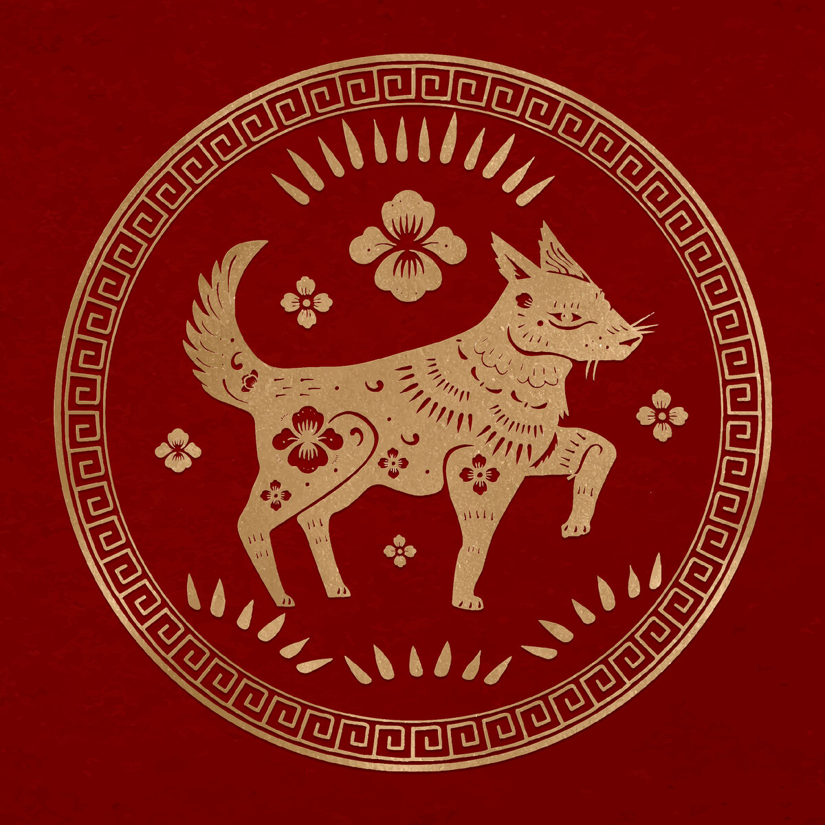 https://ru.freepik.com/free-vector/dog-year-golden-badge-vector-traditional-chinese-zodiac-sign_20168241.htm#page=9&position=4&from_view=author Изображение от rawpixel.com на Freepik