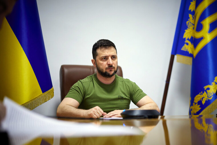    Владимир Зеленский недавно провел переговоры в Лондоне