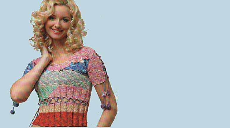 Модель Марины Сорокиной из журнала «Вязание и мода»