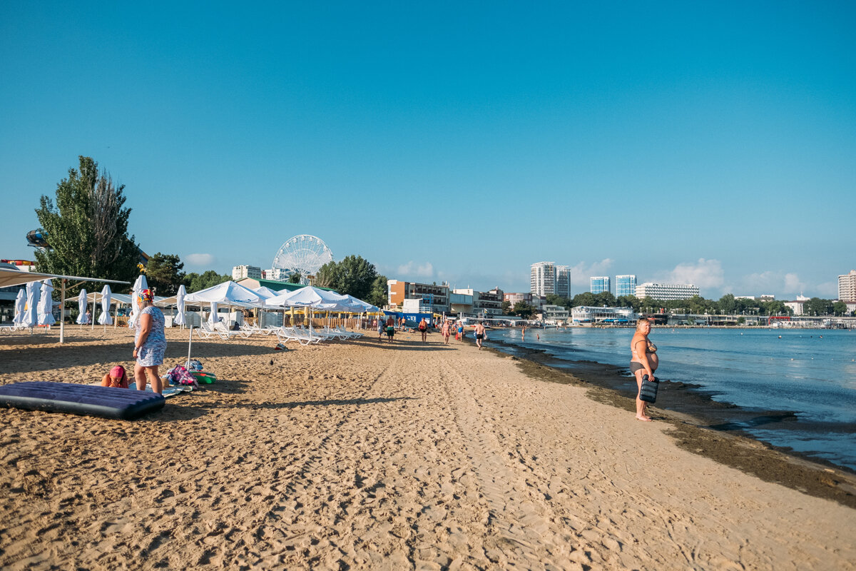 Анапа какой пляж