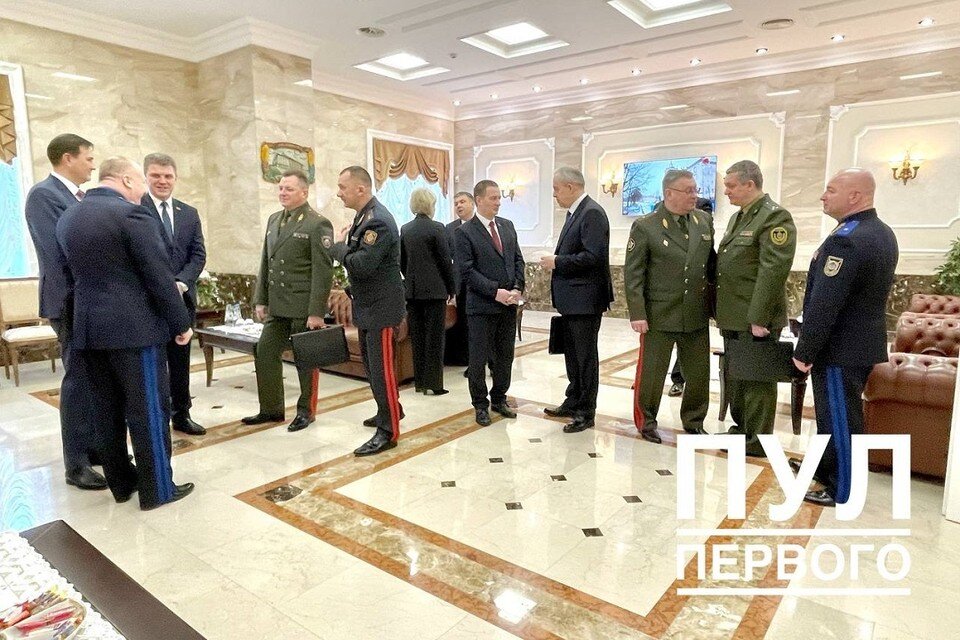     Лукашенко 20 февраля созвал совещание Совета безопасности. Фото: телеграм-канал «Пул Первого»