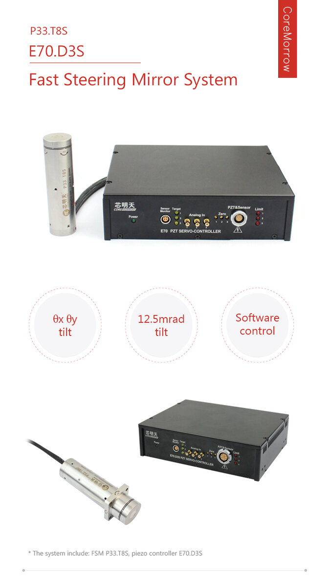P33 Piezo Tip/Tilt Platform
