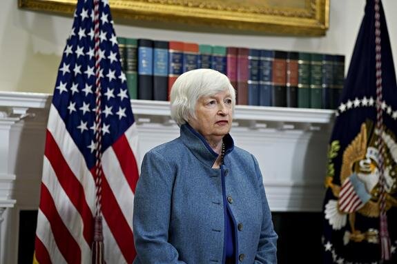    Министр финансов США Джанет Йеллен, Al Drago - Pool via CNP / globallookpress.com