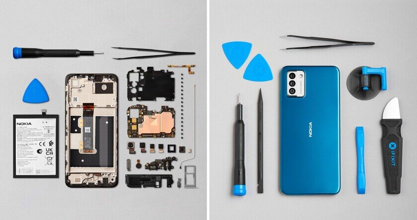    Смартфон создан в партнерстве с iFixit. Фото: gsmarena.com