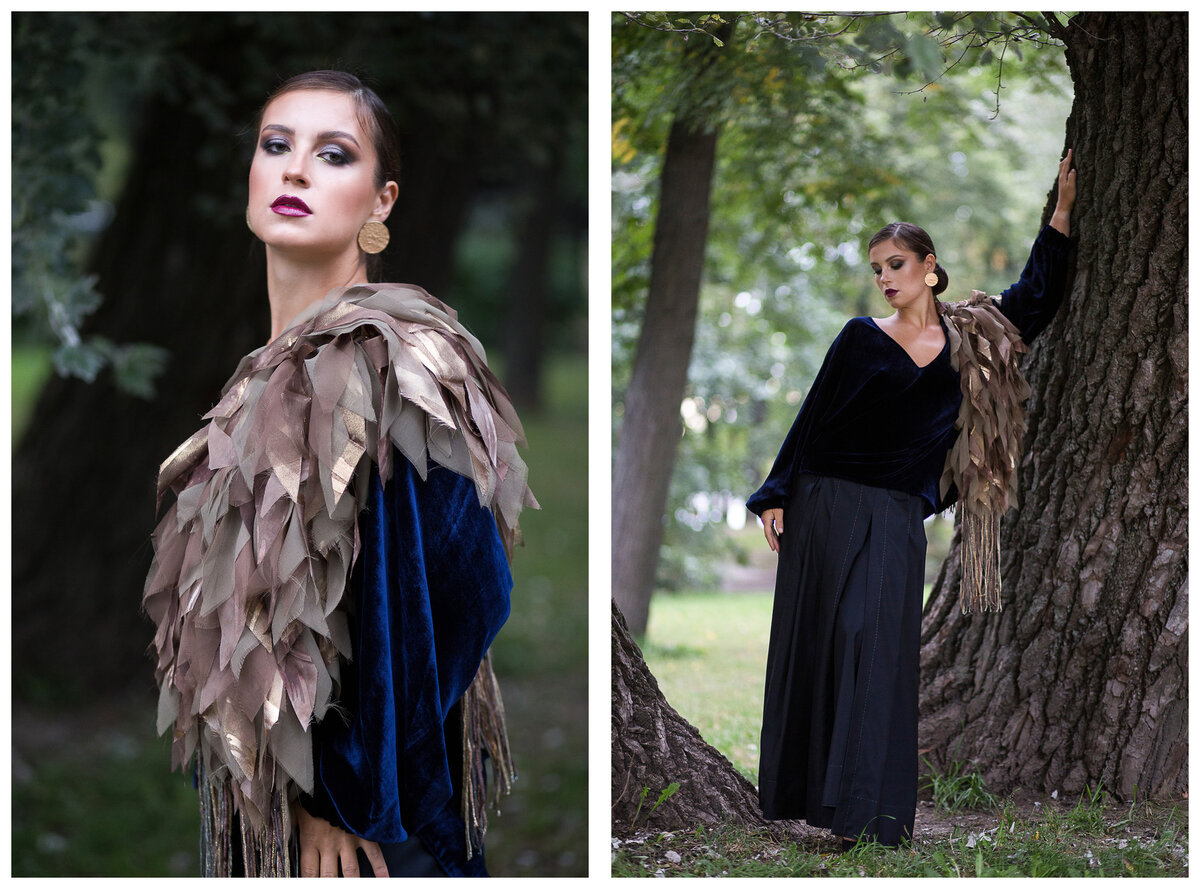 Образ из пленэрного показа «Color Regius». 2022 г.