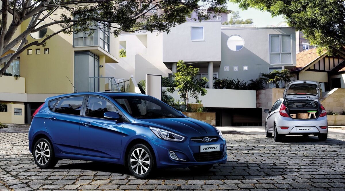 Hyundai Solaris (Accent) в кузове хетчбэк