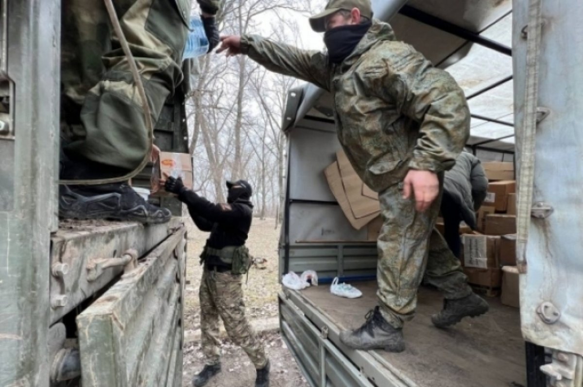    Троснянский район Орловской области передал в зону СВО гуманитарный груз