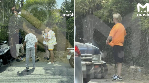 Даня Милохин попал в ДТП в Таиланде. Фото © Telegram / breakingmash