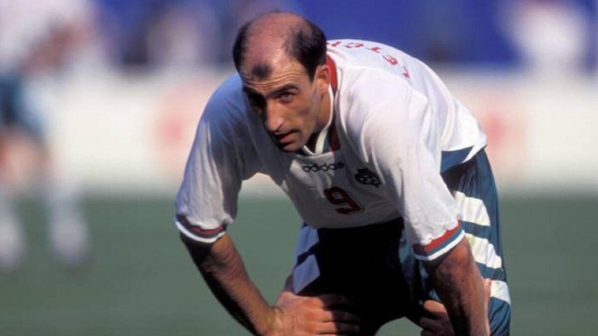 Йордан Лечков - автор одного из самых красивых голов Чемпионата Мира в США