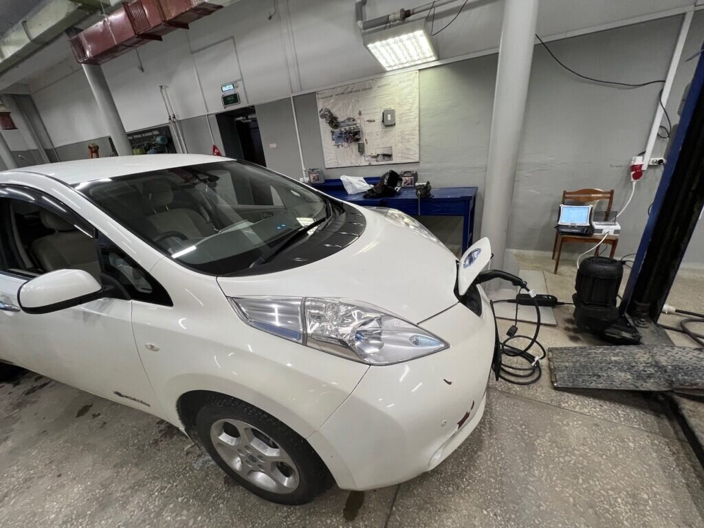    Электромобиль Tesla / ©Пресс-служба Пермского Политеха