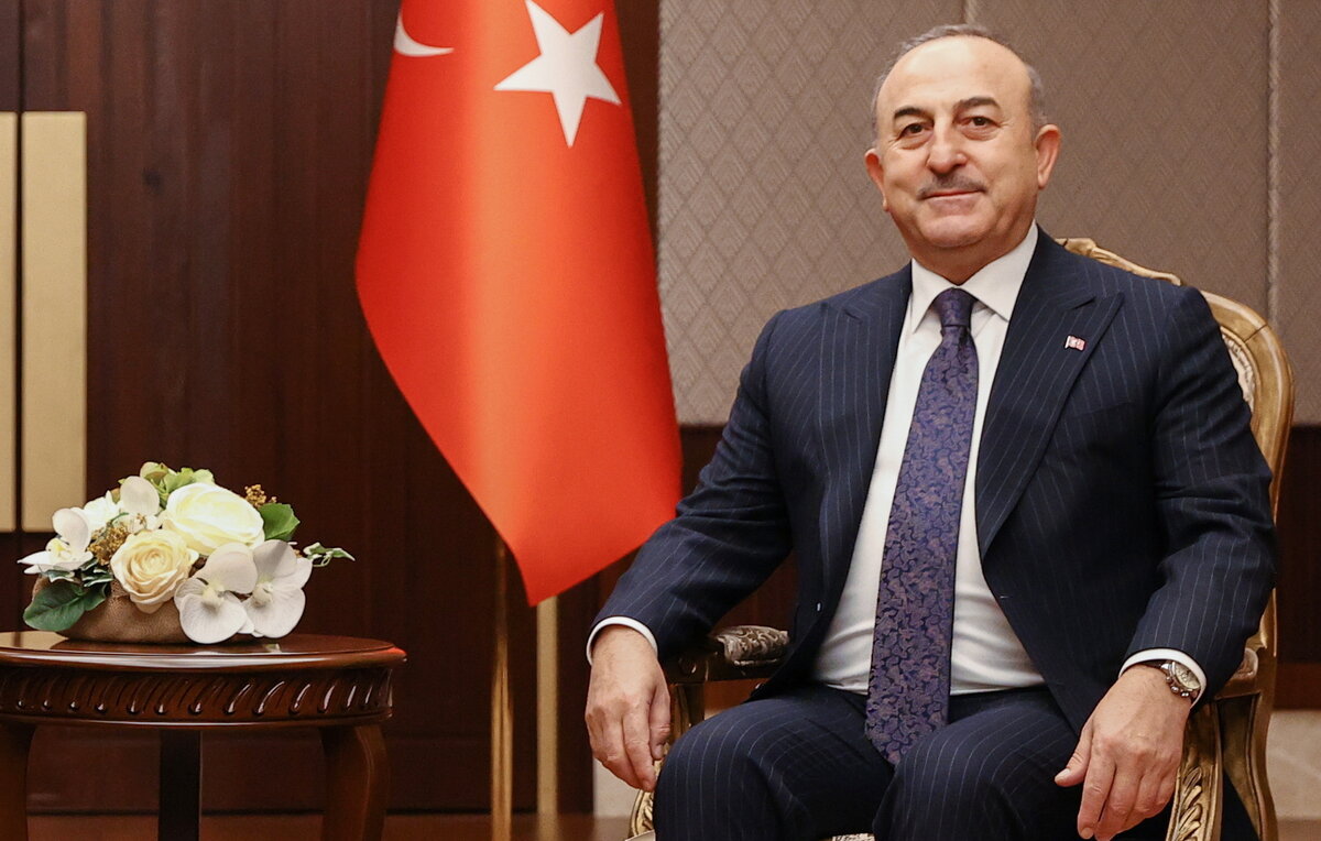    Министр иностранных дел Турции Мевлют Чавушоглу   Пресс-служба МИД РФ/ТАСС