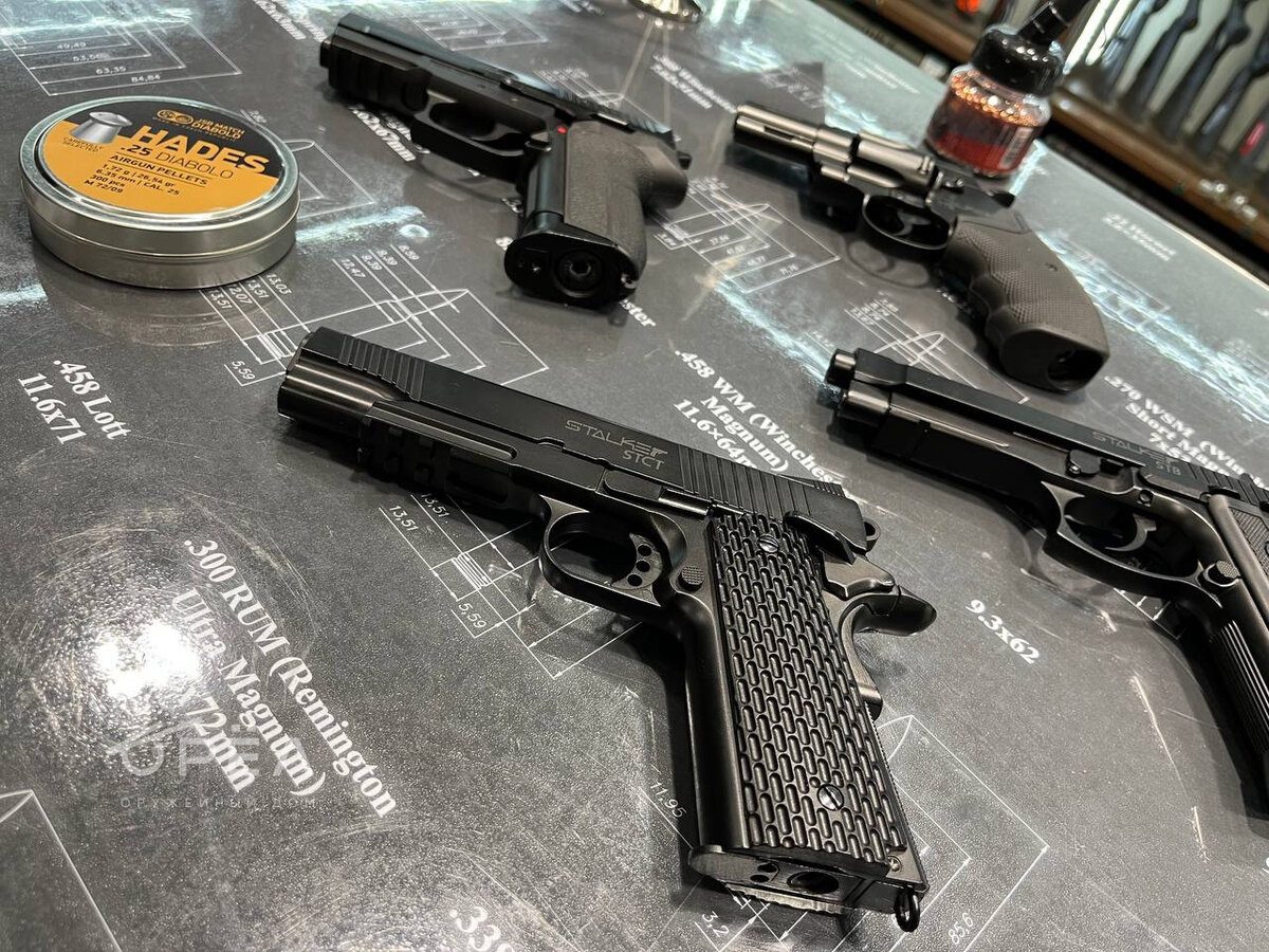 Пневматические пистолеты Stalker