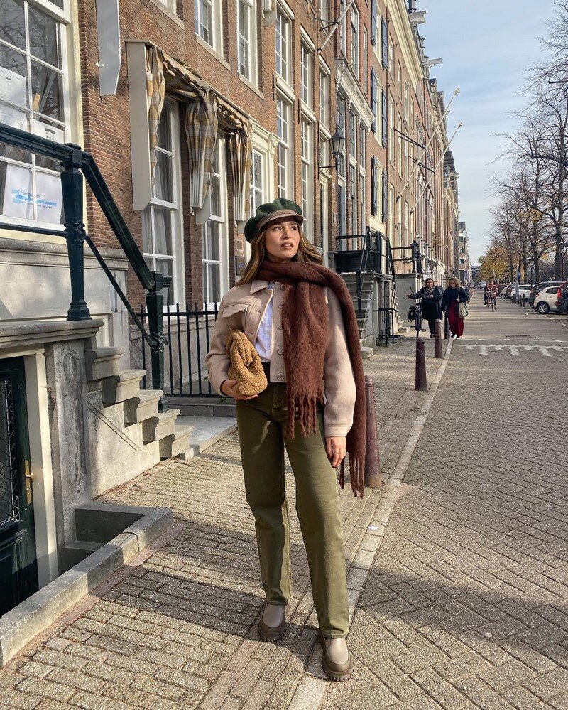 Модный лук осень зима 2023 2025