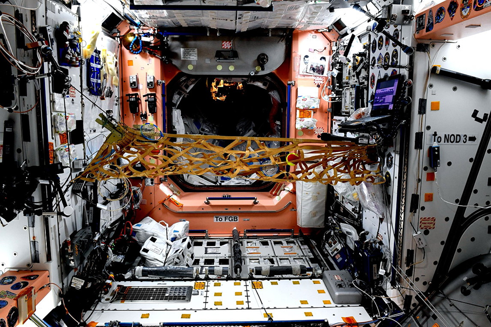 Интерьер Узлового модуля Unity. Фото: epizpdespace.de