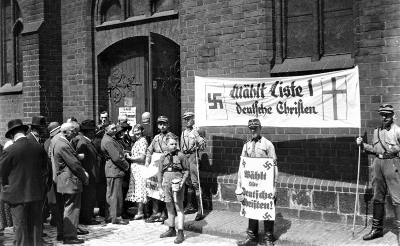 Церковь Рейха существовала с 1933 по 1945 гг. 