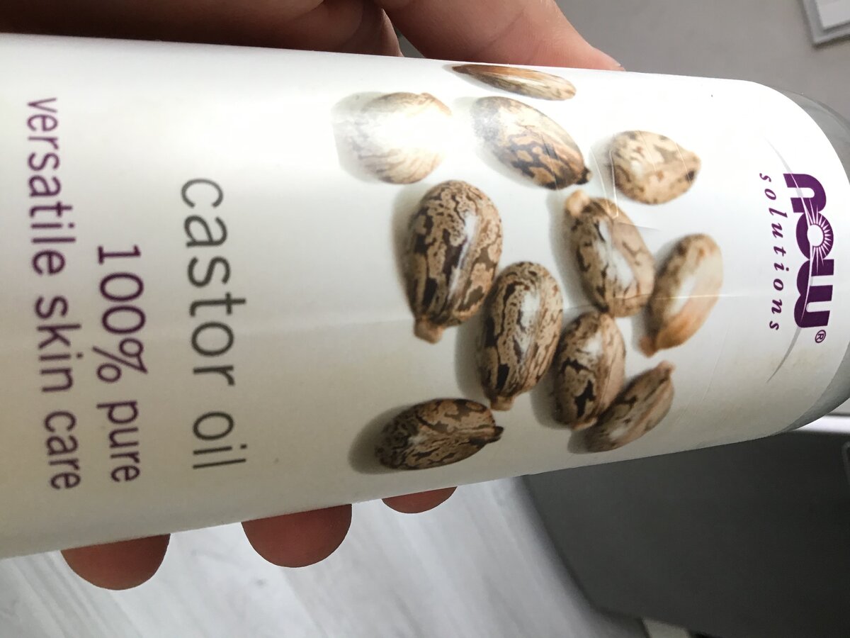 Касторовое масло с iherb - остатки сладки