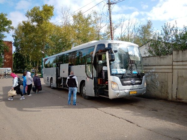 Хюндай до Глазова на конечной точке своего маршрута. 