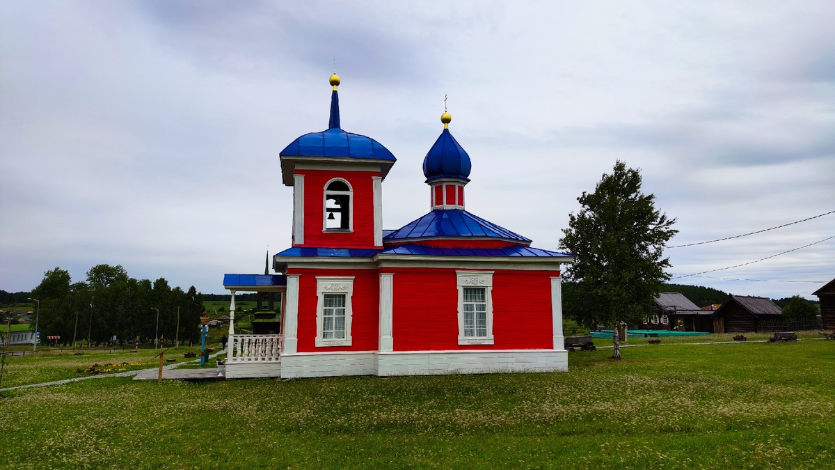 Часовня Вознесения Господня. Нижняя Синячиха. Фото Лиана Романова