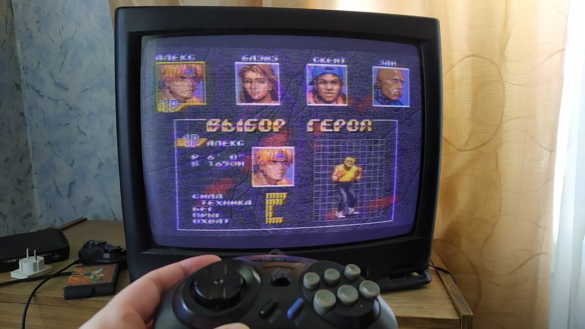 Streets of Rage 3 - одна из встроенных игр в приставки Super Drive